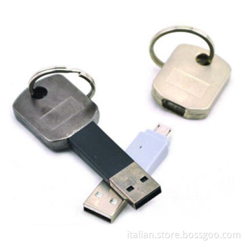 New design key chain USB cable, charging & sync data for Samsung/Android